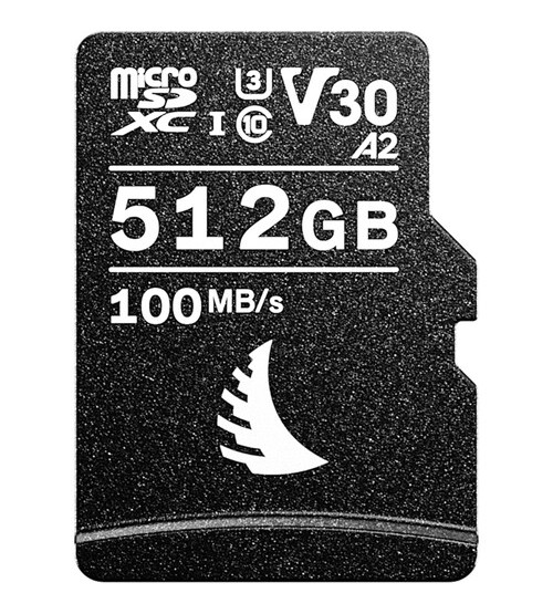 Angelbird 512GB AV PRO UHS-I microSDXC V30 Memory Card with SD Adapter